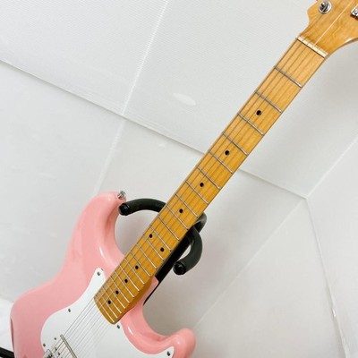 GrassRoots Stratocaster Electric Guitar Pink 1H Rare 1 Humbucker 9