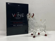 The Wine Savant Clear Bull Decanter