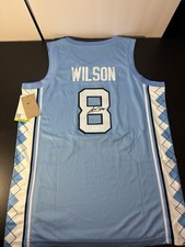 Caleb Wilson Autographed UNC Tar Heels Jersey Signed NCAA Hot Psa Coa Invest