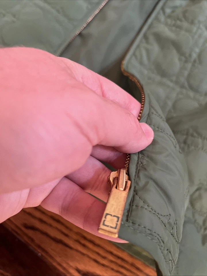 Chaleco Acolchado Liz Claiborne NY XL Talla L Azul Senderismo Camping Golf Deportes Viaje Foto 4 de 4