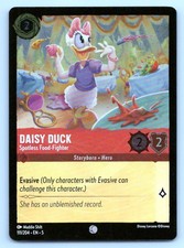 Lorcana Daisy Duck - Spotless Food-Fighter Foil 111 Shimmering Skies