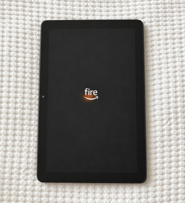 Sehr gut erhaltenes Amazon Fire HD 10 Tablet 10,1 Zoll 32 GB ohne Werbung