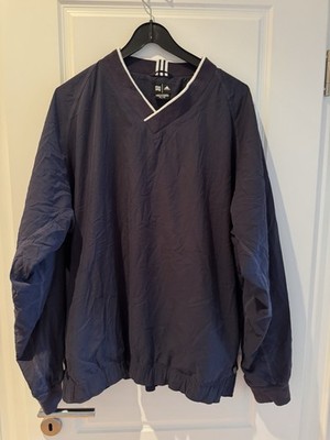 Vintage Adidas Track Jacket Size XL Windbreaker Blue Excellent Condition
