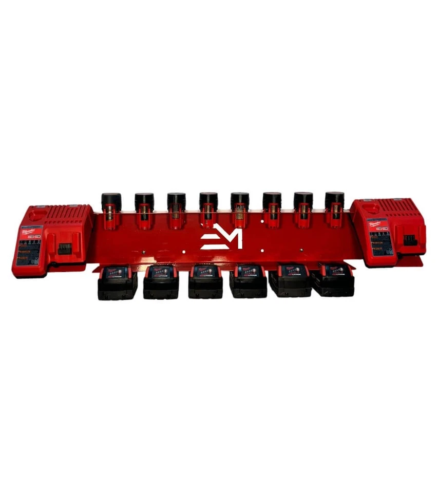 Milwaukee M18 and M12 Battery Dual Charging Station - Image 4 of 4
