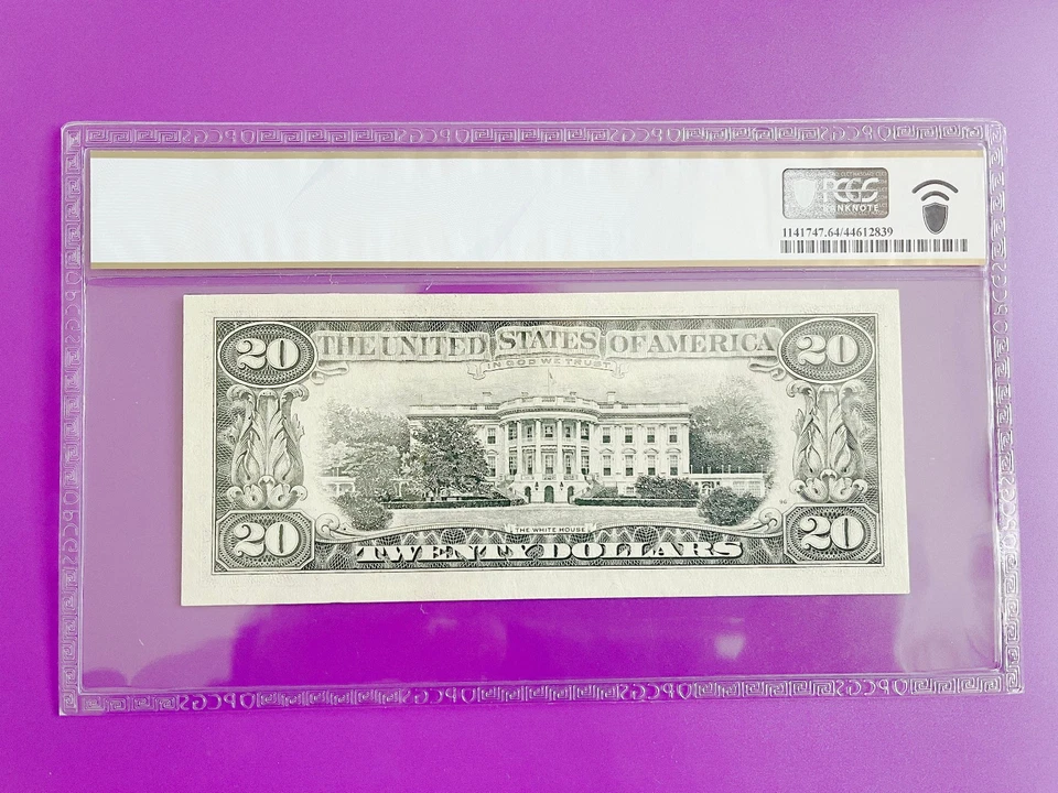 $20 1988 A ((CHICAGO)) FEDERAL RESERVE NOTE CHOICE UNC  BU NOTE***PCGS 64*** - Image 2 of 2