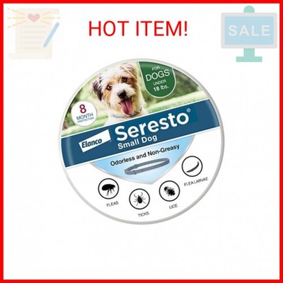 Seresto Small Dog Vet-Recommended Flea Tick Treatment