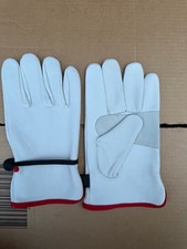 Leather Driver Gloves HGV Lorry Driving Premium Mechanic Carpenter Gardening UK