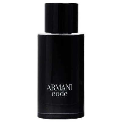 Armani Code (Refillable) by Giorgio Armanior Men EDT 2.5 oz New TEST WHITE BOX