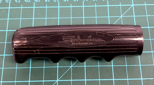 Vintage Schwinn Approved Handlebar Grip 1 Black Ergonomic Bike Slip-On Plastic