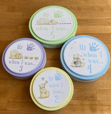 Baby Handprint and Footprint Plaster Kit Set of 4 Tower of Time / My Hand When I