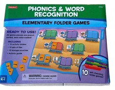 Lakeshore Phonics  Word Recognition Folder Game Library K-1st