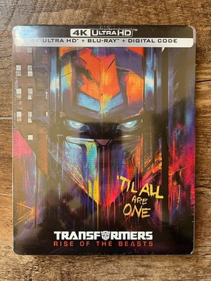 Transformers: Rise of the Beasts w. Steelbook (4K UHD + Blu-ray + Digital) *NEW*