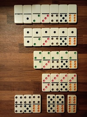 VTG Dominoes Double Six - 1
