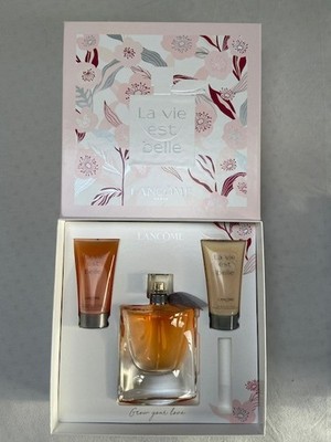 Lancome La Vie est Belle ca 75ml Eau de Parfum + Body Lotion + Duschgel SET