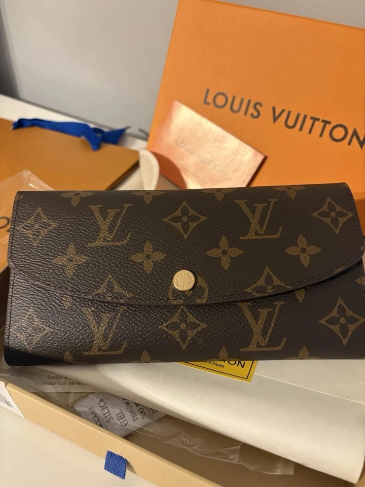 Louis Vuitton Portefeuille Sarah Monogram Long Wallet Brown - Image 3 of 4