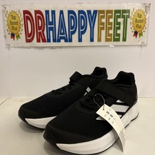 Adidas Duramo SL EL Big Kid Youth Running Shoe Black/White IG2460 New