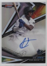 2022 Bowman's Best Best of 2022 Auto Refractor Ian Lewis #B22-IL Auto 18t1