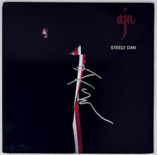 Donald Fagen Steely Dan Signed Autograph Steely Dan Aja Vinyl Record Album ACOA