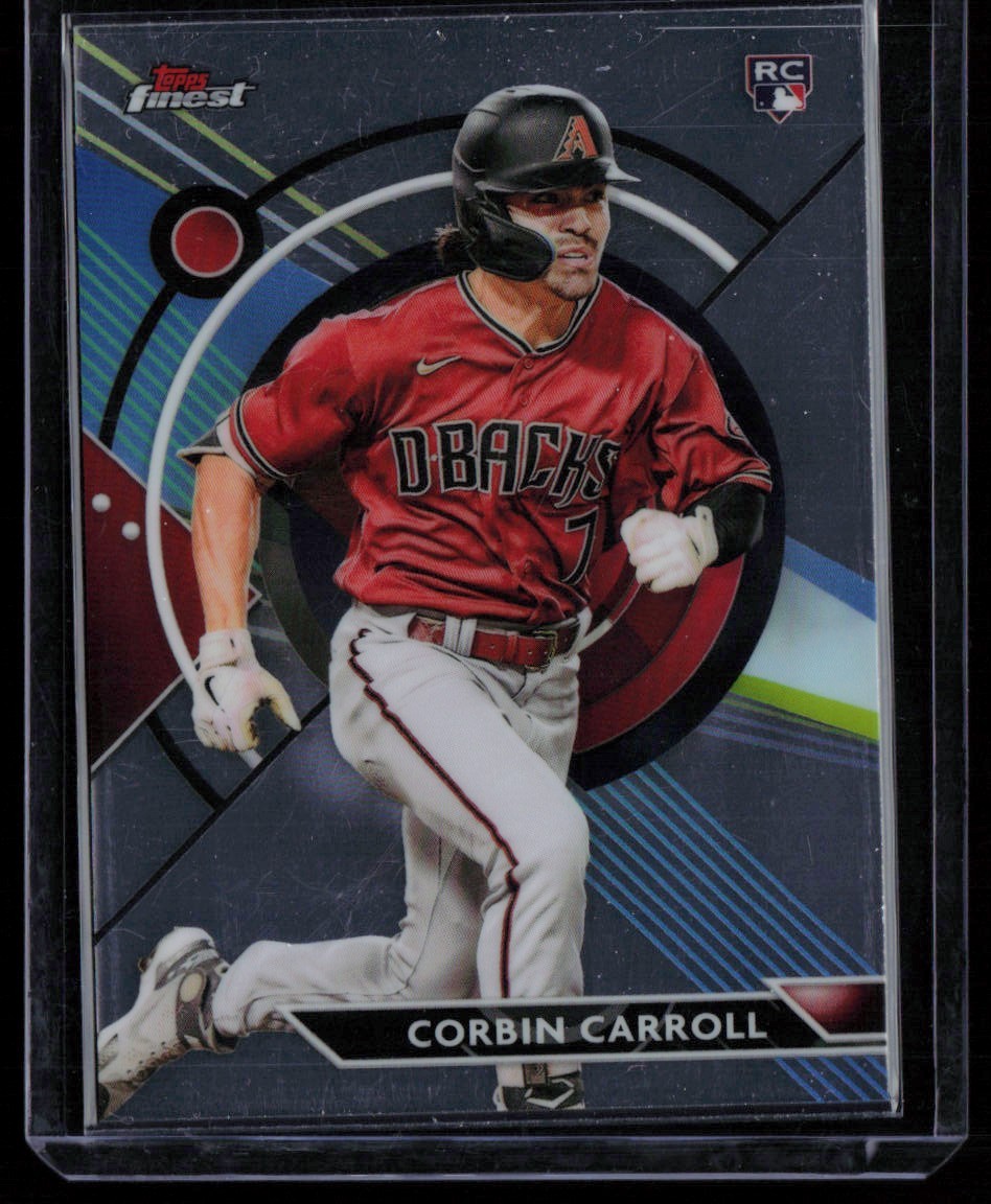 2023 TOPPS FINEST CORBIN CARROLL RC ARIZONA DIAMONDBACKS #24