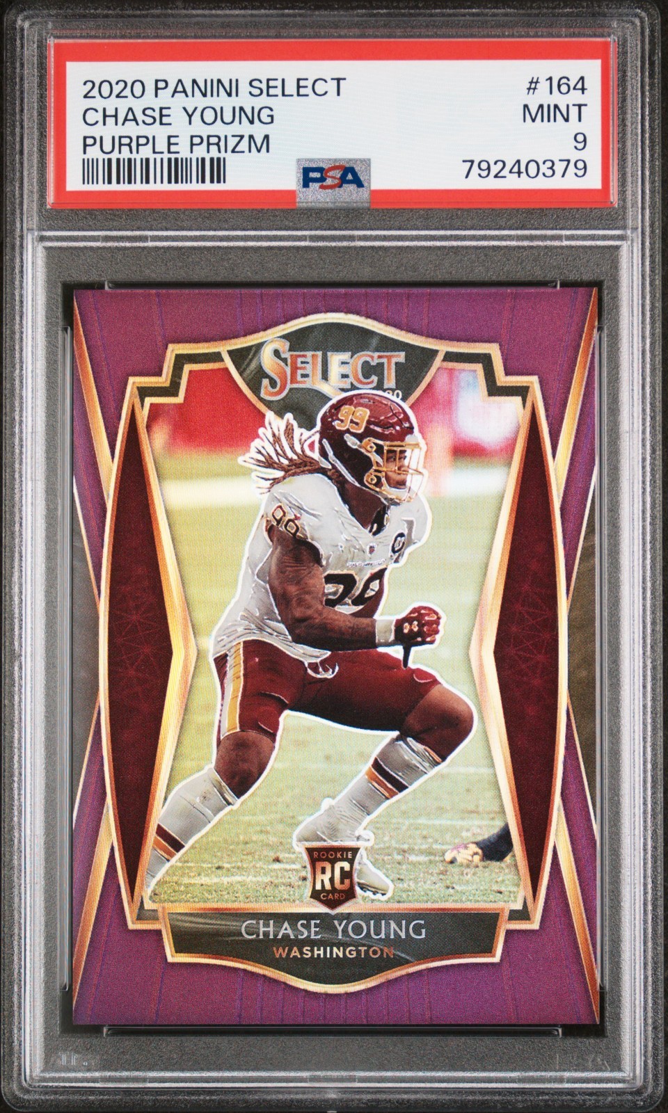 Best Offer | Chase Young #164 Purple Prizm 10/75