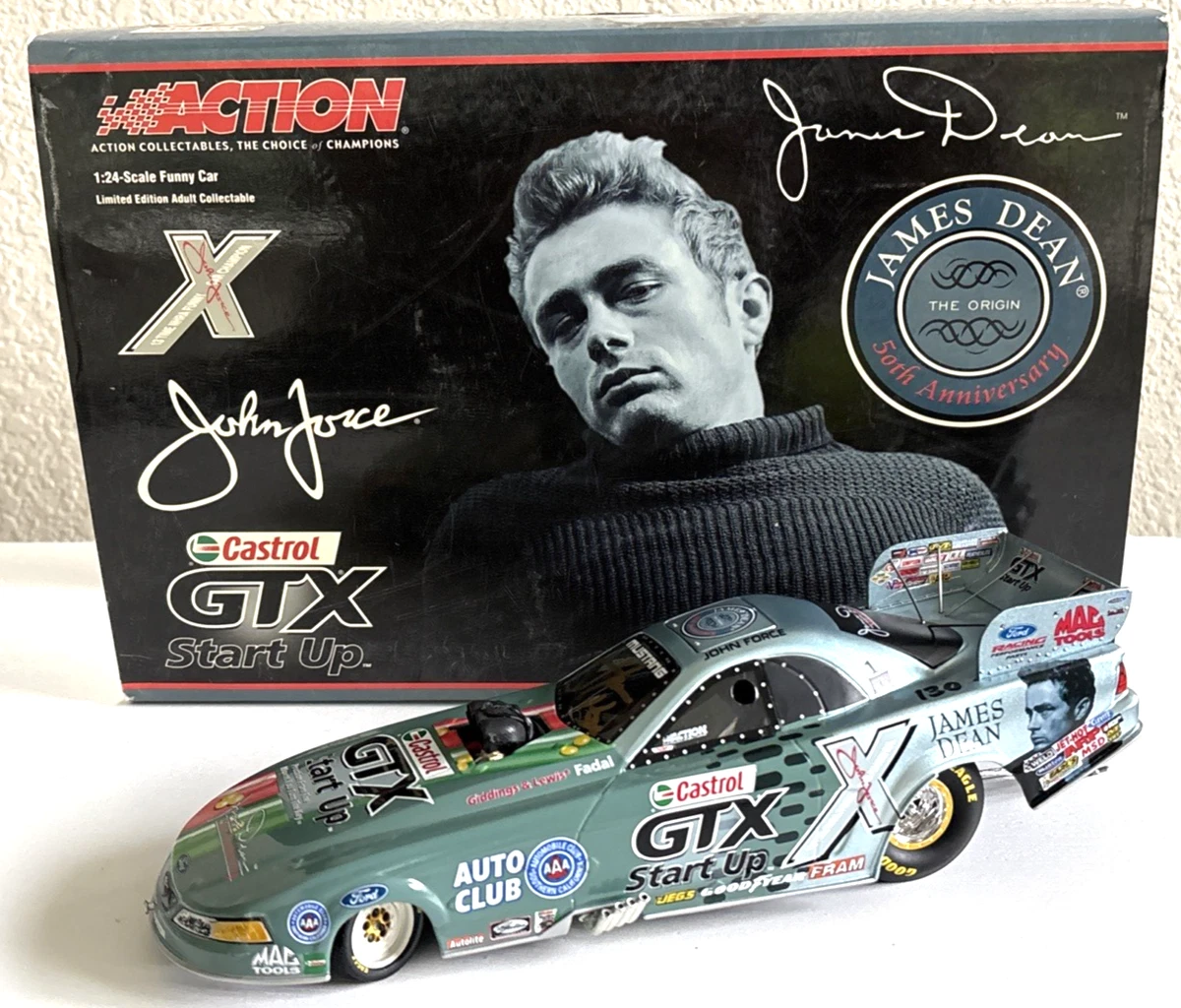 25+ Action John Force NHRA Funny Car Diecast Racing Cars for sale