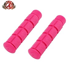 ALTA Block Grips 7/8" x 120mm Pink Flangeless PVC Bicycle Handlebar BMX Cruiser
