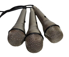 Silvercrest Microphone joblot of 3 Units SKS 15 A1 and SKES 2 A1