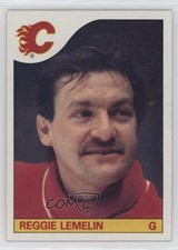 1985-86 Topps Reggie Lemelin #95 8d2