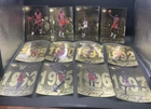 1998 Michael Jordan Upper Deck Gatorade Complete Set Of 12 Jumbo Gold Cards~RARE