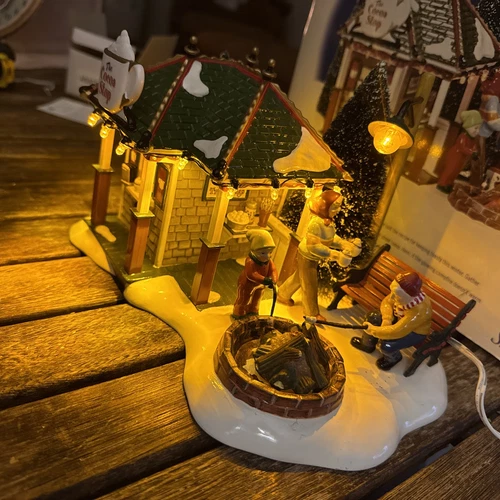 Dept 56 The Cocoa Stop The Original Snow Village 55096 Limited Edition In Box - Picture 12 of 18