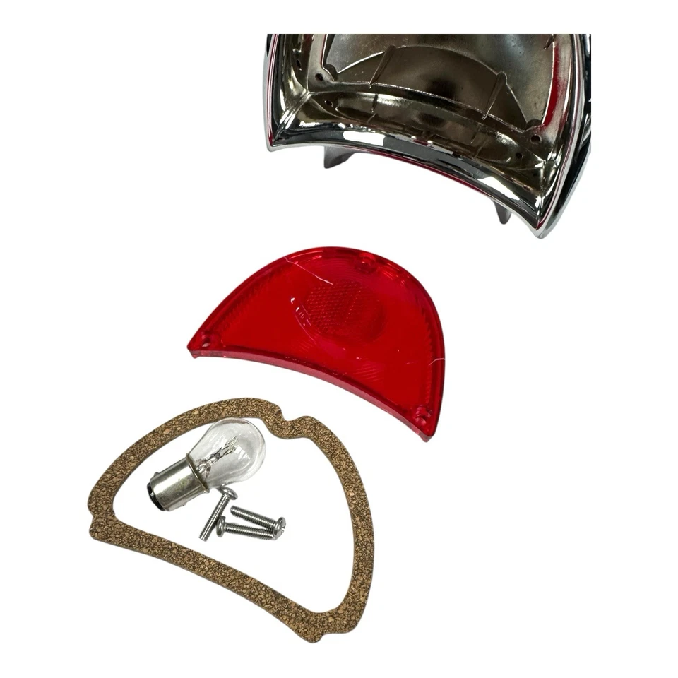 Conjuntos de lanternas traseiras LH e RH para 1957 Chevrolet Bel Air, 150 e 210 - Imagem 4 de 4