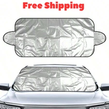 Car Windshield Cover for Snow Ice & Sun UV Shield Frost Protector for vehicles