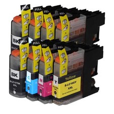 8 Pack LC103 HY Ink For Brother MFC-J450DW MFC-J475DW, MFC-J470DW