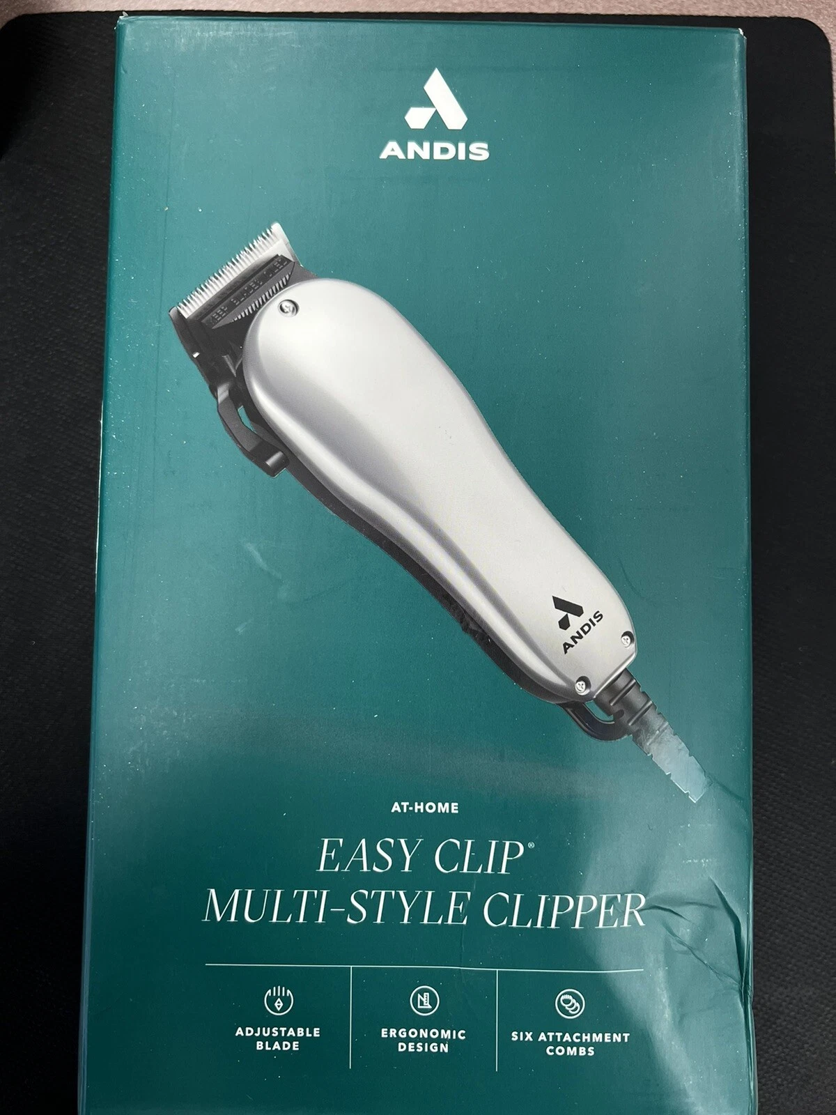 ANDIS EASY CLIP NEW MULTI STYLE PET HAIR CLIPPER KIT