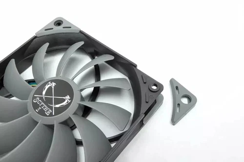 2 Pack of Scythe 120mm 3 pin Gaming PC Computer case fans SU1225FD12L-RD