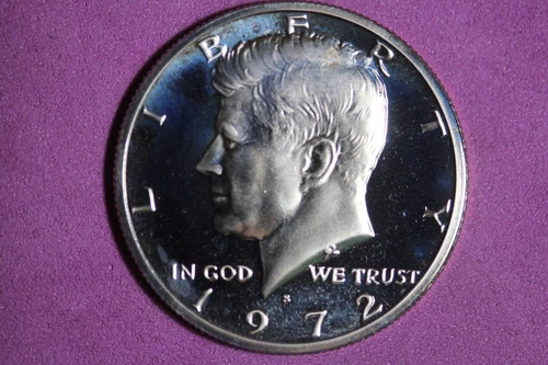 ESTATE FIND 1972 S PROOF- KENNEDY HALF DOLLAR!!  #K44442