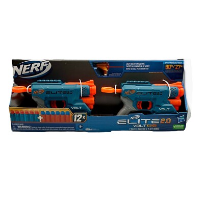 Nerf Elite 2.0 Volt SD-1 2-Pack with Light Beam Targeting & 12 Darts