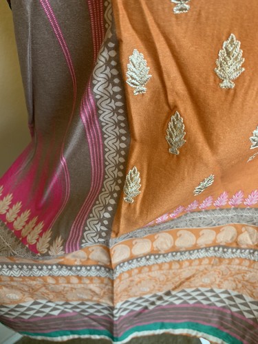 NWT Khaadi pret Sz 10 Kameez dupatta 2 pc embroidery cotton/ lawn Womens Eid - Picture 12 of 12