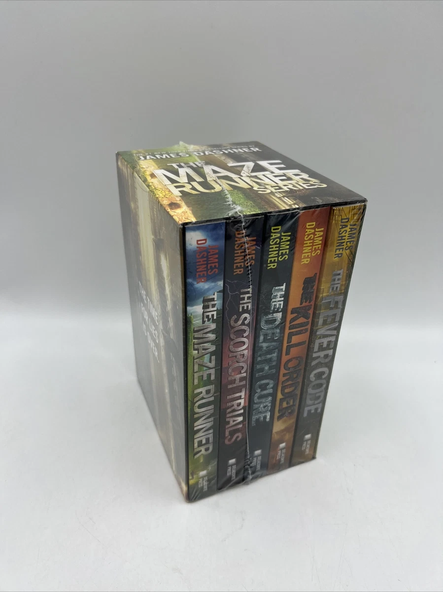 The Maze Runner Series Complete Collection Boxed Set (5-Book) by James Dashner, Paperback