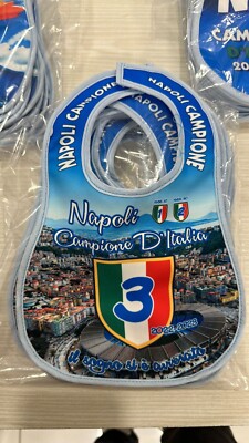 baby baby baby baby bib maradona flag naples champions of Italy