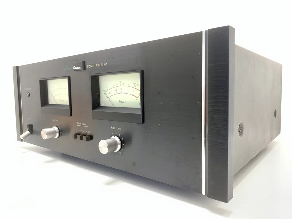 Sansui BA-2000 Stereo Power Amplifier 220 Wrms Vintage 1977 Hi Fi Work Good Look - Image 3 of 4