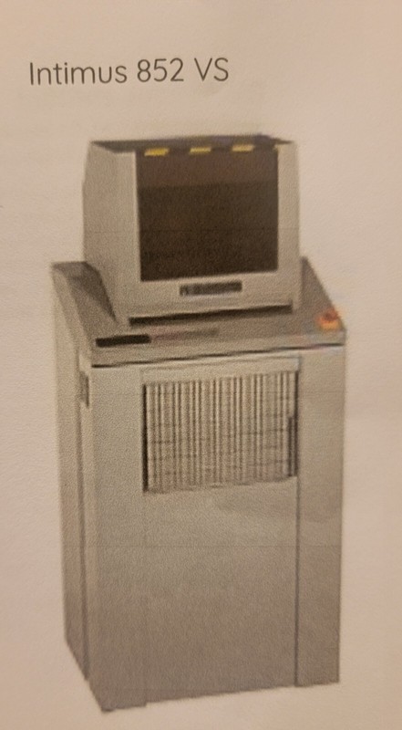 Intimus 852 VS -  Cross-cut Paper Shredder. Commercial QTY. German made.
