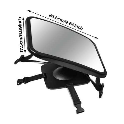 Car Baby Seat Inside Mirror View Back Safety Rear Ward Facing Child Infant MEL - Picture 2 of 13