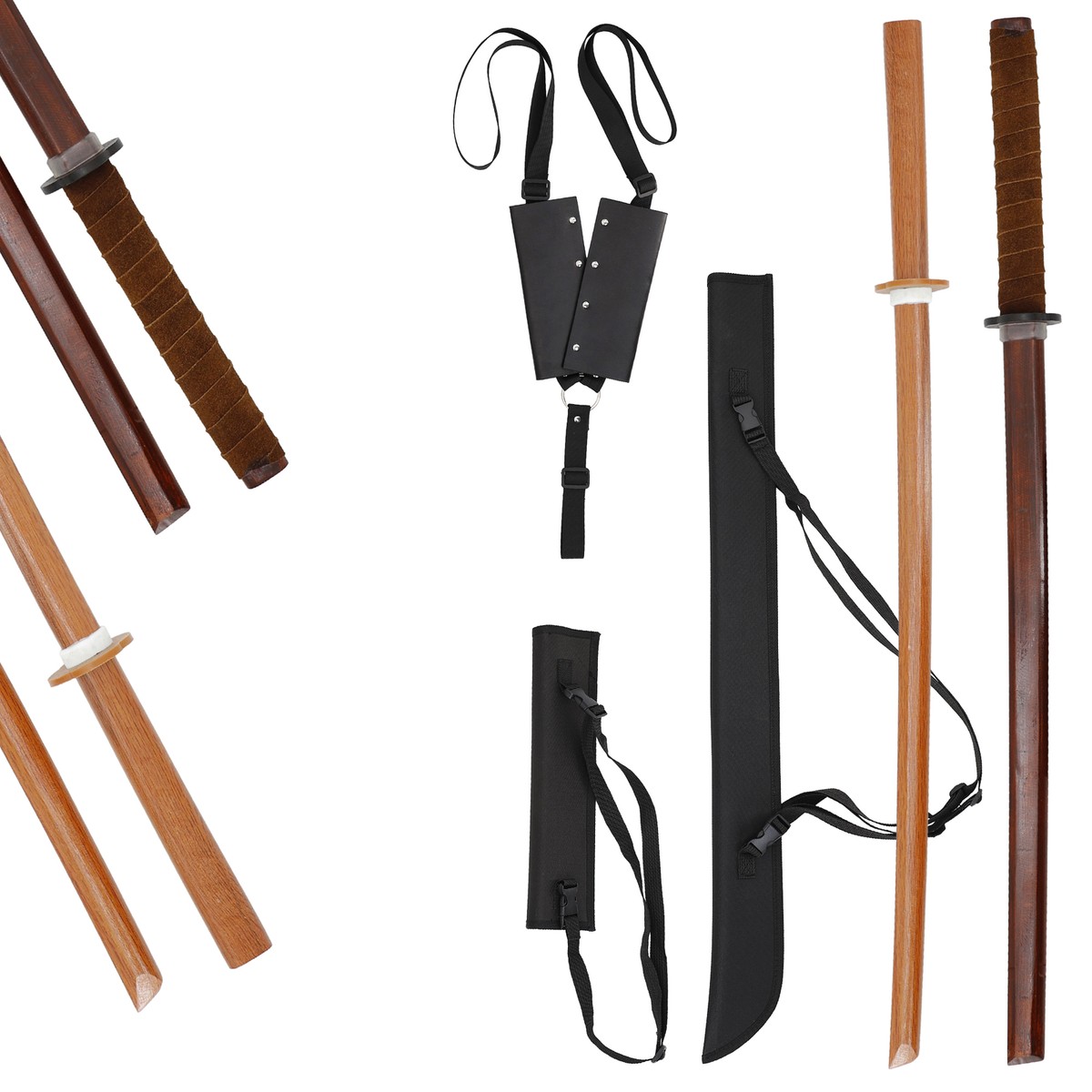 TRAINING SAMURAI WOODEN SWORD SHEESHAM WOOD BOKKEN MARTIAL ART