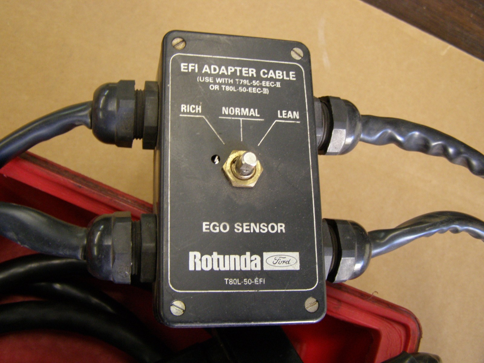Rotunda Modular Engine Analyzer OEM Ford Rotunda Special Tools 1979 Electronic Engine Control System ...
