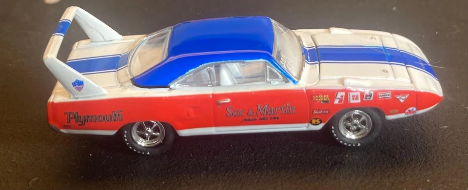 MOPAR SOX & MARTIN 1970 PLYMOUTH SUPERBIRD PRO STOCK NHRA TIRA DE ARRASTRE LEYENDA COMO NUEVO Foto 3 de 4