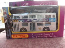 matchbox royal wedding bus 1981