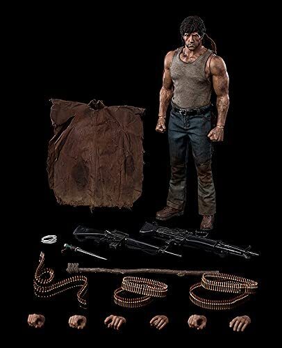 threezero Rambo First Blood 1/6 John Rambo Action Figure From
