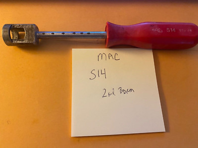 MAC TOOLS - Brake Spring Retainer Tool , Red Handle , Part # S14