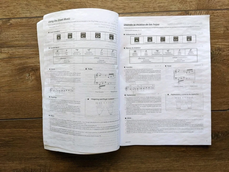 Casio LK100 LK110 Users Guide Keyboard DVD Songbook INS2 - Image 4 of 4
